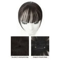 thumbnail image 5 of Invisible Seamless Thin Hair Topper Hairpiece Cover Bangs Up 3D Baldness L, 5 of 9