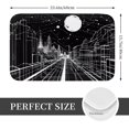 thumbnail image 2 of Disketp Futuristic Moonlit Cityscape Mat for Front Door Outside - Doormat Outdoor Entrance - Welcome Mats Outdoor,Outside Entry and Outdoor Entrance 16''x24'', 2 of 7