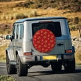 thumbnail image 4 of Kdxio Gingerbread Man for Tire Cover Wheel Protectors Tyre Covers Weatherproof Wheel Covers Universal Fit for Trailer Rv SUV Truck Camper Travel Trailers 14 inch, 4 of 5