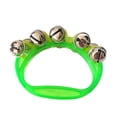 thumbnail image 1 of maskred Wide Application Jingle Hand Bells For Music Therapy And Relaxation Easy Green, 1 of 6