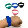thumbnail image 5 of Portable Silicone Hand Sanitizer Wristband Dispenser 20ml Capacity With Refillable Beak Bottle For Travel Work And Healthcare Adjustable Wearable Sanitizer Bracelet For Adults And Children, 5 of 5