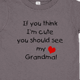 thumbnail image 4 of Inktastic If You Think I'm Cute You Should See My Grandma Boys or Girls Toddler T-Shirt, 4 of 5