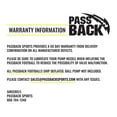 thumbnail image 3 of Passback Pro Composite Football, Ages 14+, High School Training Football, (Ships Deflated), 3 of 5