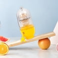 thumbnail image 2 of Egg Yolk White Blender Scrambler Shaker Portable Hand Pull Type Manual Blender Spinner Stirrer Kitchen Tools Yolk, 2 of 5