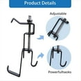 thumbnail image 2 of Brick Hooks 8Pcs, Hanger Clips for Hanging Outdoors, Adjustable 1.75 Inch-2.8 Inch,, 2 of 8
