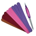 thumbnail image 1 of Paquete Con 12 Limas Para Uñas Y Quita Cuticula De Acero, 1 of 7