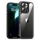 thumbnail image 1 of Defense Armor Series for iPhone 16 Pro Max Case Anti-Scratch TPU+PC Clear Back Shell - Black, 1 of 5