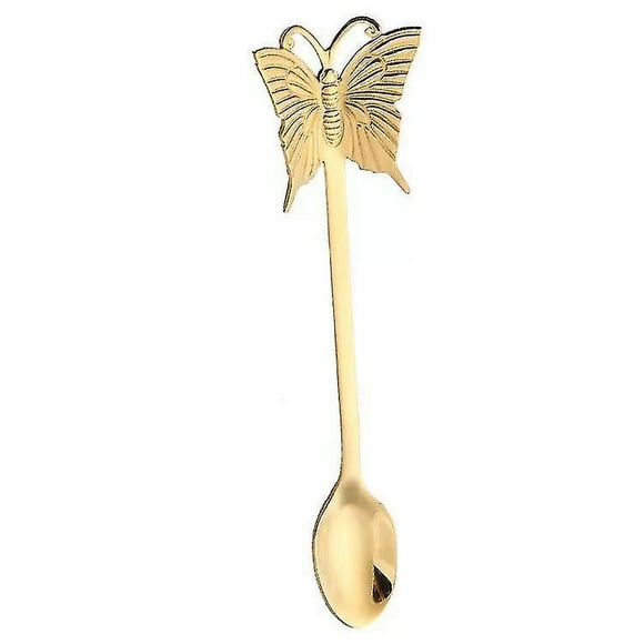 Steel spoon teaspoon tablespoon dessert spoon salad spoon household set En