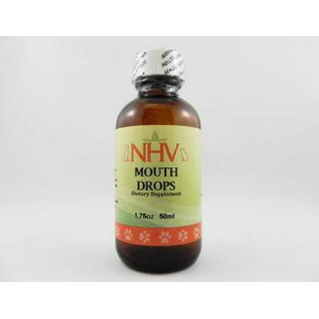 NHV Mouth Drops - Fight Your Pet's Bad Breath, Bacterial Infections and (Best Products For Gingivitis)