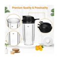 thumbnail image 3 of Lame de Mixeur 24Oz Cup Pro 1000 pour - Combo Pro 1000 et Moteur de Mixeur 1200 1000W Sélectionnable Noir Transparent, 3 of 5