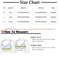 thumbnail image 2 of LLYwey Pullover Bras for Women Women's Woven Seamless Thin Underwear Large Chest Small Push up No Underwire Bra Women's Plus Size Nylon Sport Bra Style LW-297 Khaki M, 2 of 2