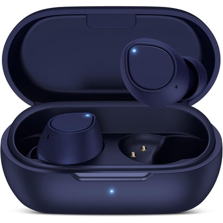 Wireless Earbuds for Samsung S26 S25 S24 Ultra S23 Plus, 5.2 Bluetooth Ear Buds Noise Isolating with Mic Touch HiFi Stereo Wireless Headphones for iPhone 17 Air 16 15 Pro Max 14/Pixel 10 9 Fold, Blue