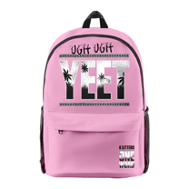 Jey Uso Four Letters One Word Backpack Women Men Fashion Shoulders Bag Casual Daypacks Travel Bags