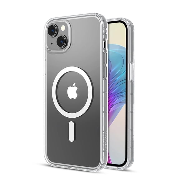 Funda Case MYBAT Mood Mag para iPhone 16e 14 y 13 - Transparente
