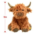 thumbnail image 3 of Peluche SOLPOBEI Music Highland Cow con sonido, 25 cm, 3 of 7