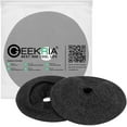 thumbnail image 2 of Geekria 2 Pairs Large Knit Fabric Washable Headphone Covers/Earphone Covers/Ear Pads Protector/Stretchable Sanitary, 2 of 5