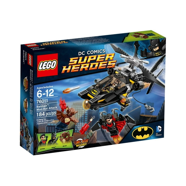 LEGO DC Comics Super Heroes 76011 - Batman: Man-Bat Attack - Walmart.com