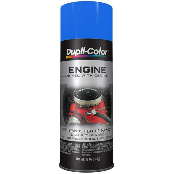 DupliColor DE1601 Ceramic Ford Blue Engine Paint 12 oz. Walmart