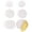White, variant on WINDLAND Repair Sticker Quick Shoe Sticker Self Adhesive Mesh Shoes Hole Repair Sticker