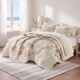 thumbnail image 5 of Regency Heights Twin Coastal Quilt Set for Dorm, 2-Piece Lightweight Beach Themed Quilt Coverlet Bedding Set, Nautical Bedspread Coverlet Bed Set with Sham for All Season, Beige, 5 of 10