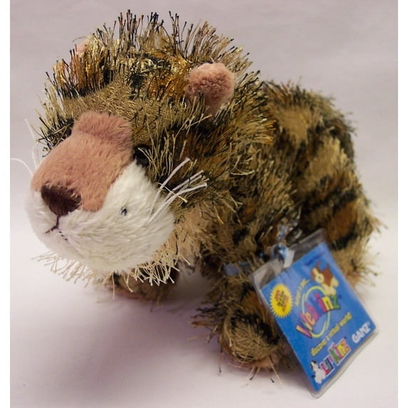 Ganz Webkinz Lil Kinz - FUZZY LEOPARD Plush STUFFED ANIMAL (With Bebkinz Sealed Code)(BONUS 1 WEKINZ GIFT BAG)