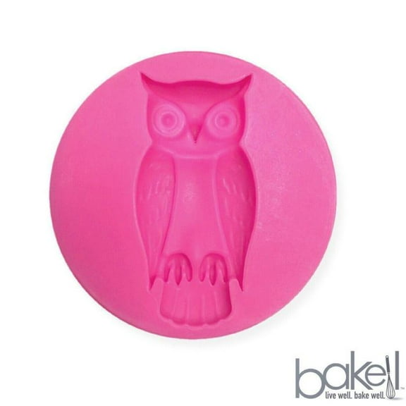 Standing Owl Silicone Mold 2 inches | Bakell
