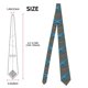 thumbnail image 2 of Fotbe Fun Riding Dinosaur Corbata Clásica para Hombre con Estampado – Corbata de Seda Jacquard Tejida, para Negocios, Bodas y Eventos Formales, 2 of 7