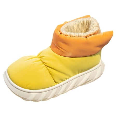 

Huesdet Boys Girls Chelsea Boots Waterproof Kids Cowboy Boots Toddler Boots with Side Zipper for Toddler/Little Kid/Big Kid(Yellow 3-3.5 Years)