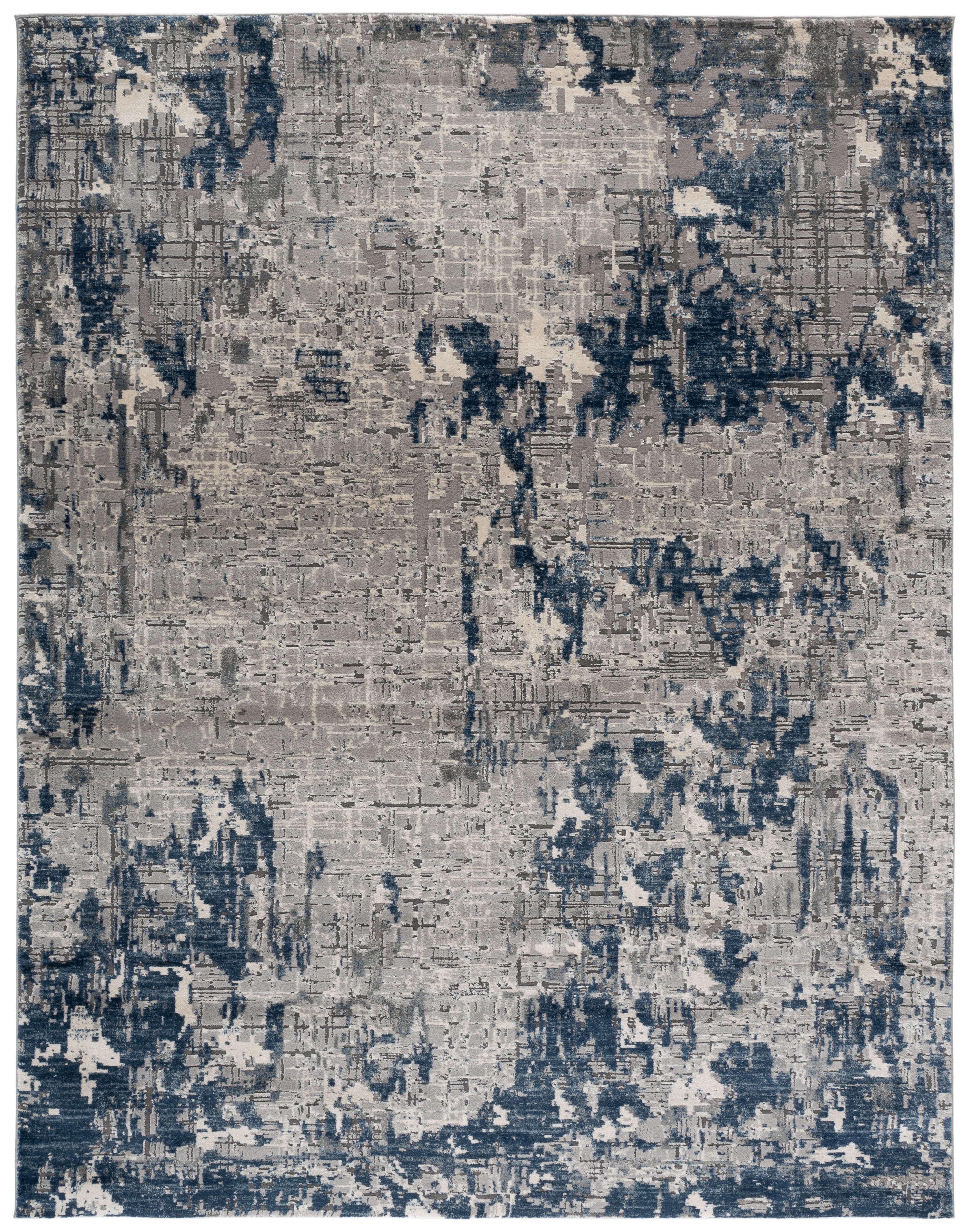 Safavieh Meadow Bairre Abstract Area Rug, Gray/Blue, 8' x 10'