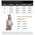 thumbnail image 6 of Sweater for Women Crewneck Bow Tie Checkered Printed Cable Knitted Winter Fall Warm Long Sleeve Loose Pullover Sweaters Alsol Lamesa, 6 of 6