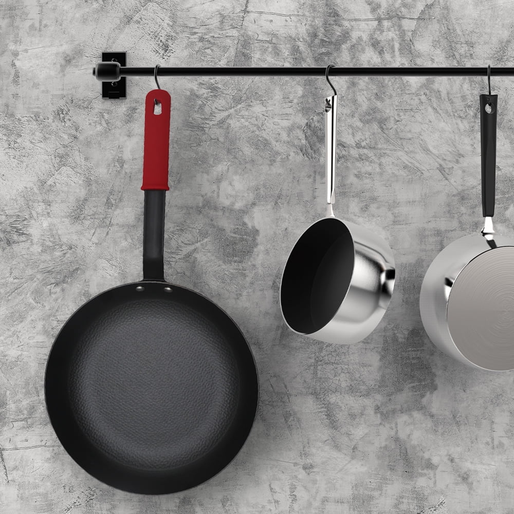 Ozark Trail Lightweight Cast Iron Skillet, Pre-Seasoned, 12 in / 30 cm, with Silicone Handle Sleeve