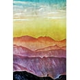 thumbnail image 2 of Aldridge, Ashley 17x24 White Modern Wood Framed Museum Art Print Titled - Coloured Summit Sunset II, 2 of 4