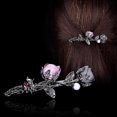 thumbnail image 2 of Hair Clips HUOGUO, accesorios para el cabello con forma de rosa para mujer, 2 of 3