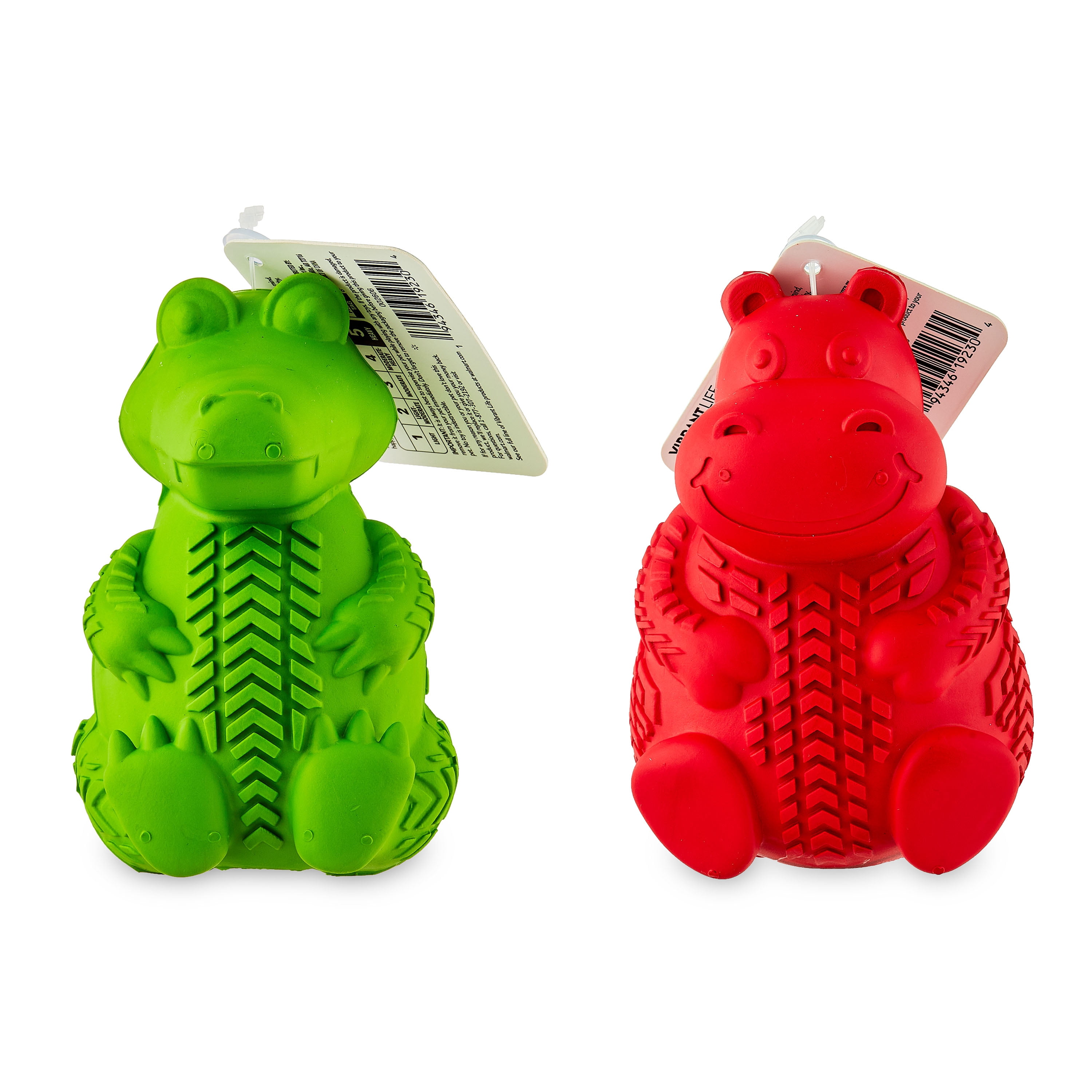Vibrant Life Treat Buddy Rubber Dog Toy, Chew Level 5, Medium