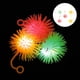 thumbnail image 4 of (Color aleatorio, 12 cm) 5 piezas de juguete antiestrés con hoyuelos, bola inflada brillante, juguete antiestrés inflable y exprimible, bola antiestrés de erizo para apretar, Fidget Spiky, 4 of 5
