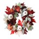 thumbnail image 1 of Corona de otoño, corona otoñal, hojas de arce de cosecha, adorno colgante de 45 cm para fiestas, festivales, celebraciones, bodas en interiores y, 1 of 8