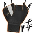 thumbnail image 1 of 4-in-1 Convertible Dog Seat Covers for Cars Back Seat: Pet Car Hammock for Large Dog with Mesh Window, Washable Scratchproof Waterproof Pet Seat Cover for Trunk and Front Seat, 1 of 6