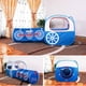 thumbnail image 2 of Kids Play Train Tent 2 Colors 2-IN-1 Plegable Kids Baby Toddler Pop Up Play House Train Tent Kids Play Tunnel, Juguetes Interactivos Para Niñas Al Aire Libre Niños De Interior ANGGREK Otros, 2 of 8