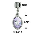 thumbnail image 4 of Cat Unicorn Italian European Style Bracelet Oval Charm Bead, 4 of 4
