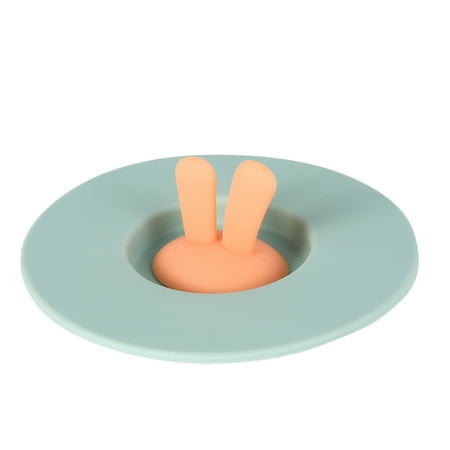 

Fyeme Round Mug Cover 2 Pcs Cute Universal Ceramic Glass Cup Lid Dustproof Round Silicone Mug Cover Seal Cap(Without Cup)