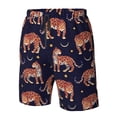 thumbnail image 5 of Naloa Leopard Print Men's Beach Shorts, Surfing shorts, Swim trunks, Quick Dry Swim Trunks for Surfing Beach Fun - XX-Large, 5 of 9