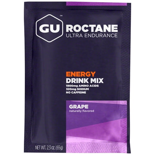 GU Roctane Energy Drink Mix: Grape, Box of 10