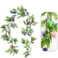 thumbnail image 5 of Garland 6.56 FT Easter Artificial Garlands with Easter Eggs, Spring Floral Garland Decor for Home Kitchen Fireplace Indoor Outdoor Holiday Party, 5 of 8
