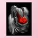thumbnail image 1 of Cuadros Decorativos Kits completos de bordado Fallen Angel 11CT Costura estampada Decoraciones de arte para el hogar Ndcxsfigh Nuevos Originales, 1 of 8