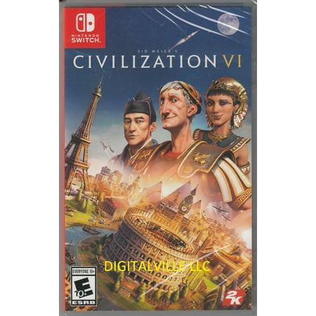 Sid Meier's Civilization VI Nintendo Switch Brand New Factory Sealed Strategy
