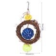 thumbnail image 4 of Parrots Chewing, Biting Chewing Bird Swing Toy, Sepaktakraw Swing Rings Non- Rattan Hoop Animals For Parrots Pets, 4 of 8