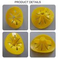 thumbnail image 4 of YWIYIUD 10PCS Yellow Portable and Practical BeeHive Box Entrance Gate 2.95x2.55inch ConeShape BeeNest Door Beekeeping Supplies Tools Durable HivesBeekeeping Equipment, 4 of 8