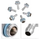 thumbnail image 2 of Sidaley 6 uds G 1/4 hilo conector de toques conector de tubo de refrigeración por agua accesorio de enfriador de agua para ordenador Juegos de teclado y mouse para computadora No.01, 2 of 6