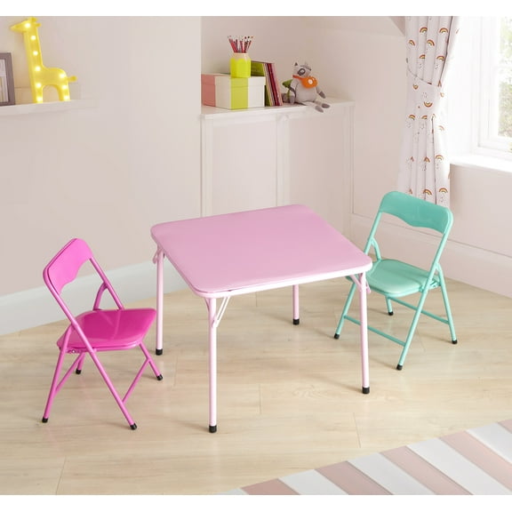 Little Nest 3 Piece Pink Table And Chair Set