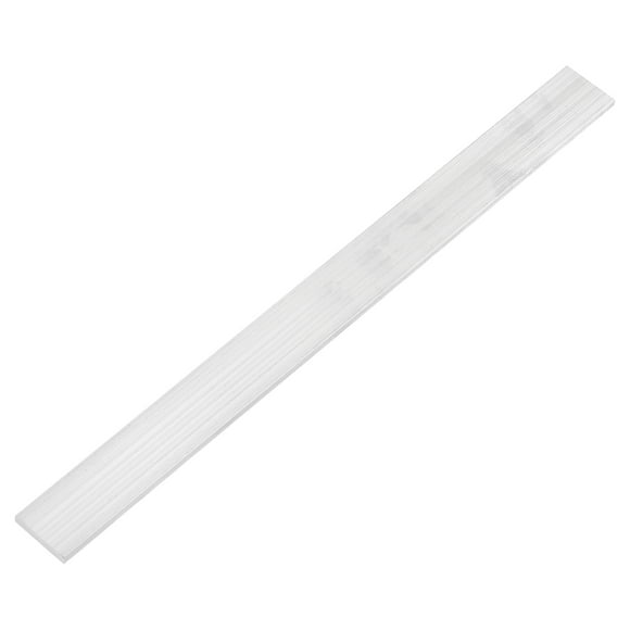 Uxcell Silver Square Aluminum Flat Bar, Square Aluminum Bar 6061 Aluminum Flat Plate, Solid Mill Stock 3/16" x 1" x 12" 1 pack